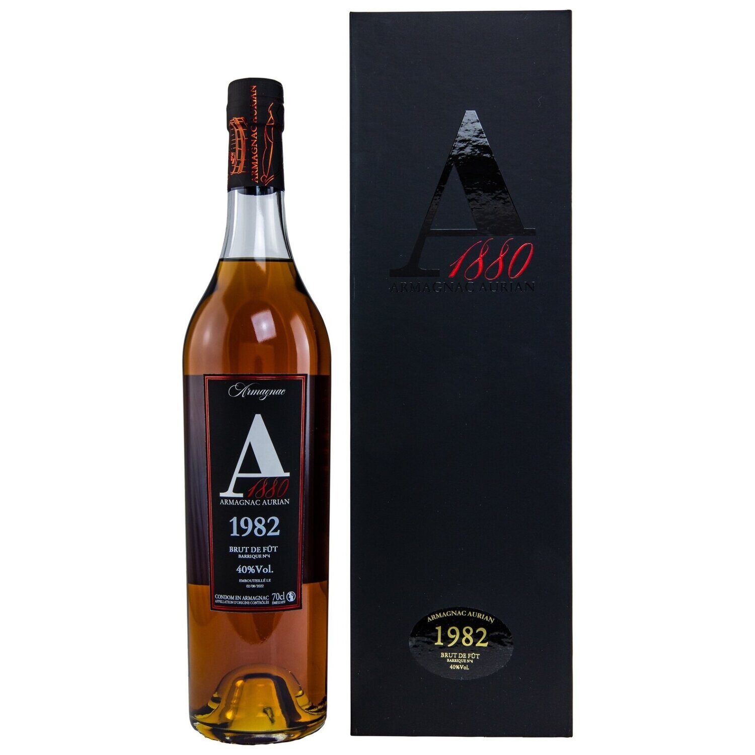 Armagnac De Casteffort ブランデー1972 Castarède 1972 Bas Armagnac
