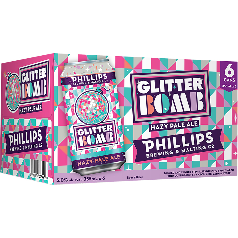 Phillips Glitter Bomb Hazy Pale Ale 6C