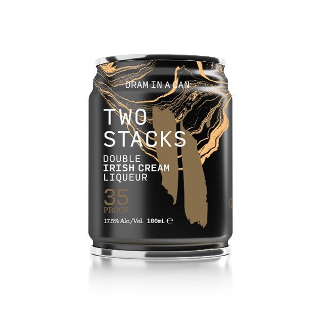2 Stack Dram in a Can Irish Whiskey