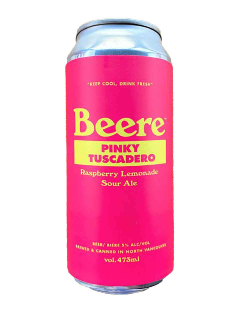 Beere Brewing Pinky Tuscadero Pink Lemonade Sour TC