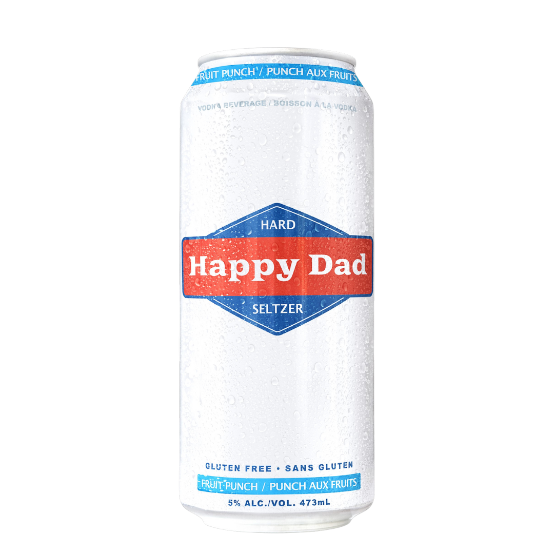 Happy Dad Fruit Punch Seltzer