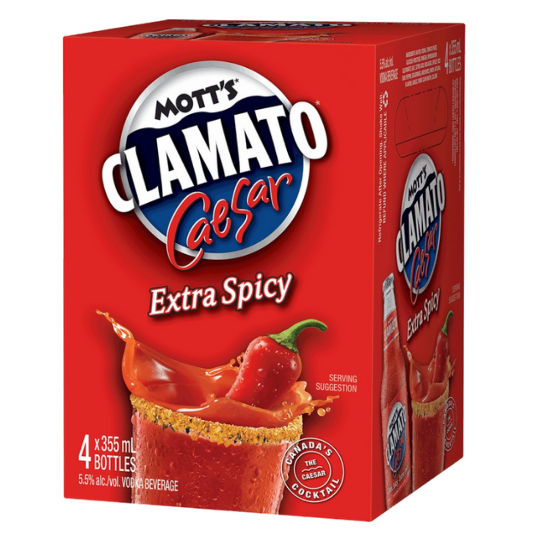 Mott's Clamato Caesar Extra Spicy