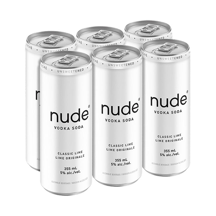 Nude Vodka Soda Classic Lime