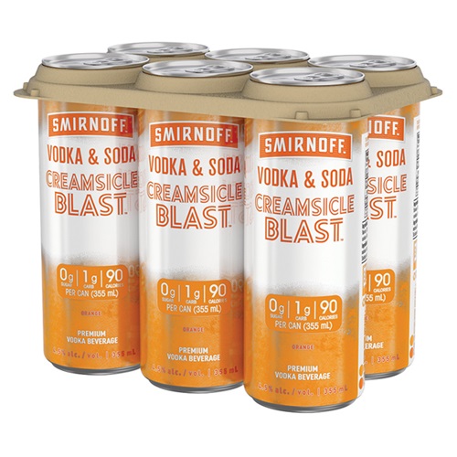 Smirnoff Creamsicle Vodka Soda