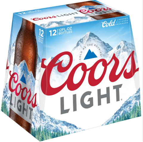 Coors Light 12 Bottles