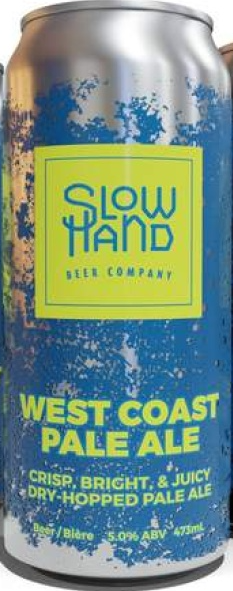 Slow Hand Brewing West Coast Pale Ale