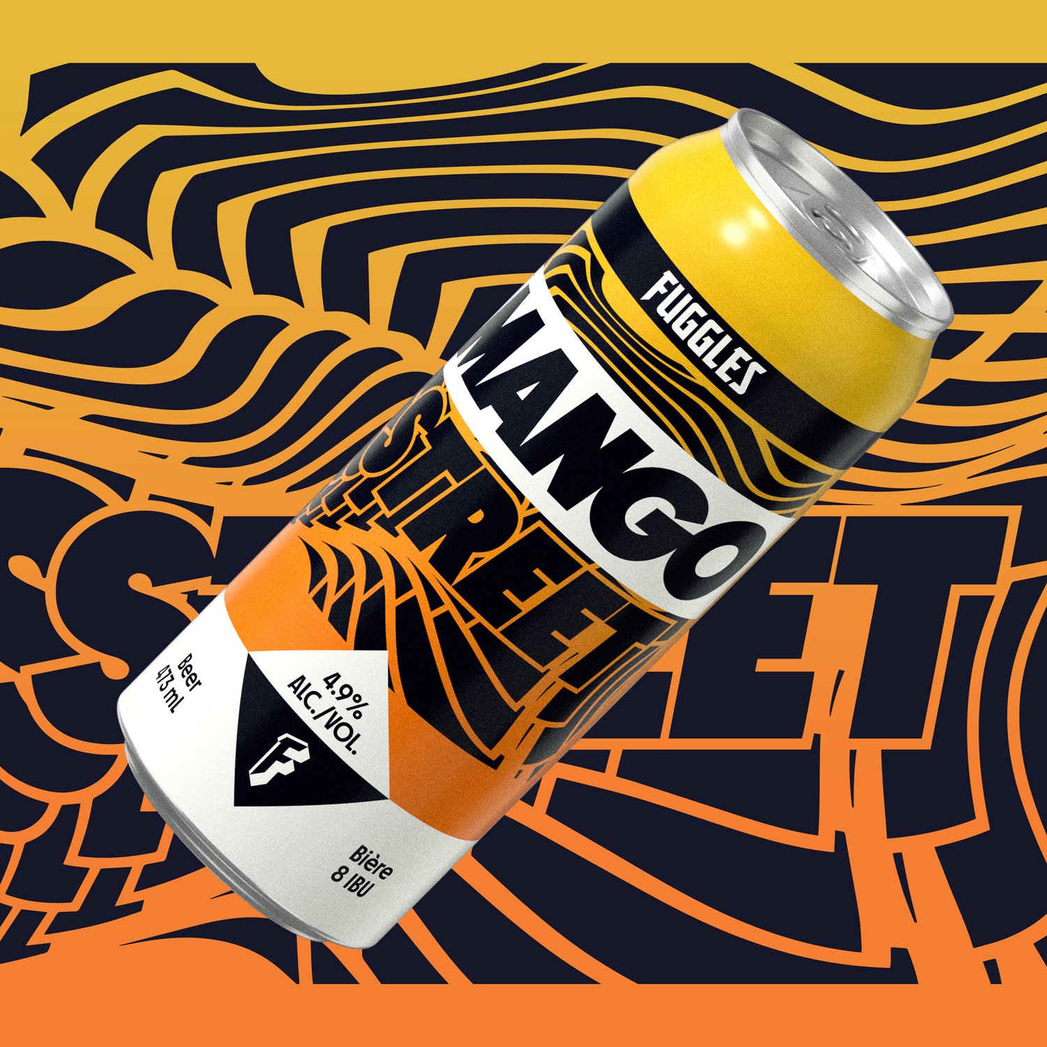 Fuggles Mach 5 Mango Wit 4 Tall Cans