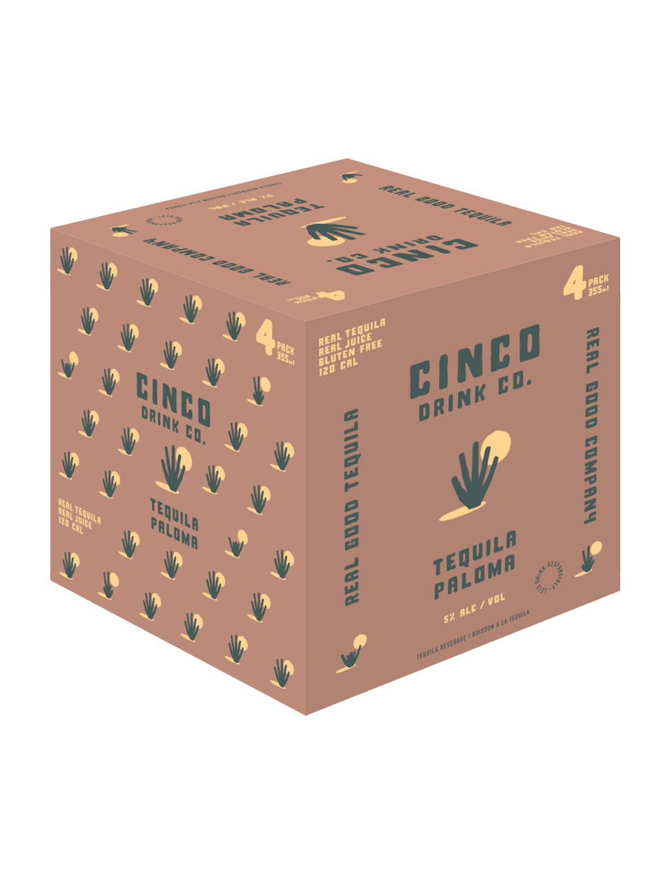 Cinco Tequila Paloma 4 Cans