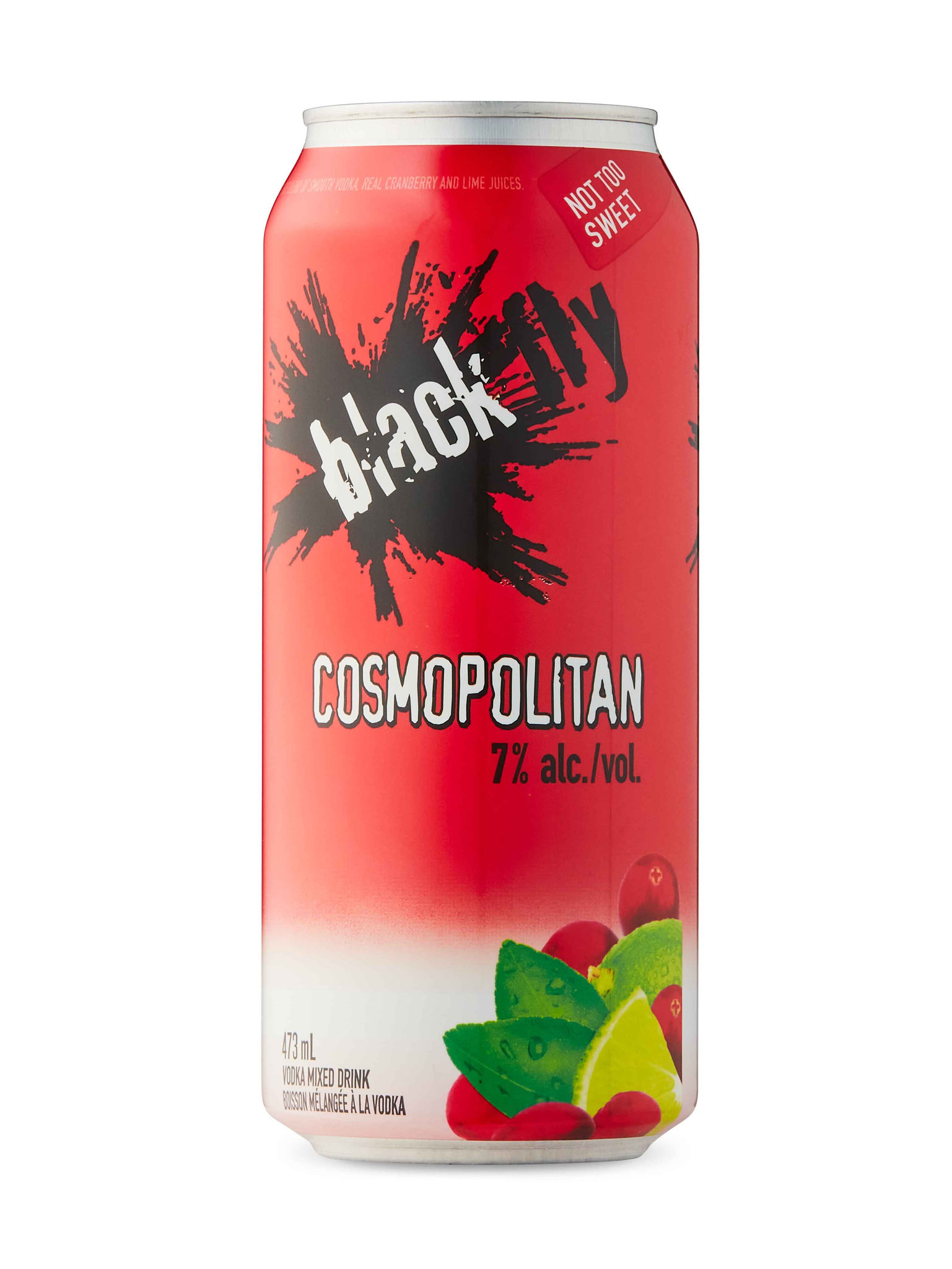 Black Fly Cosmopolitan Cocktail Tall Can