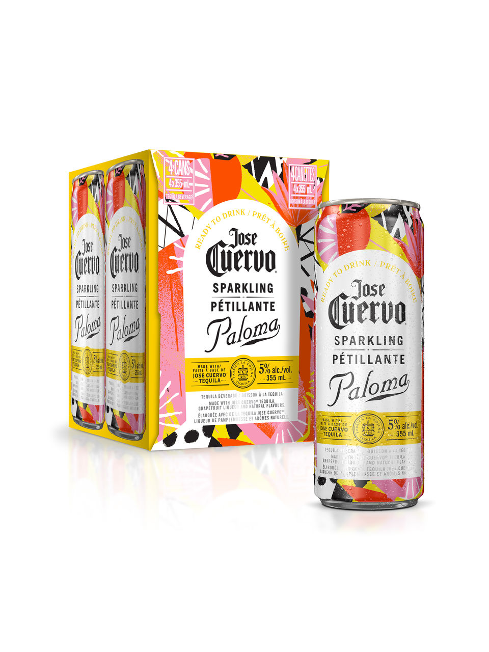 Jose Cuervo Sparkling Paloma 4 Cans Red