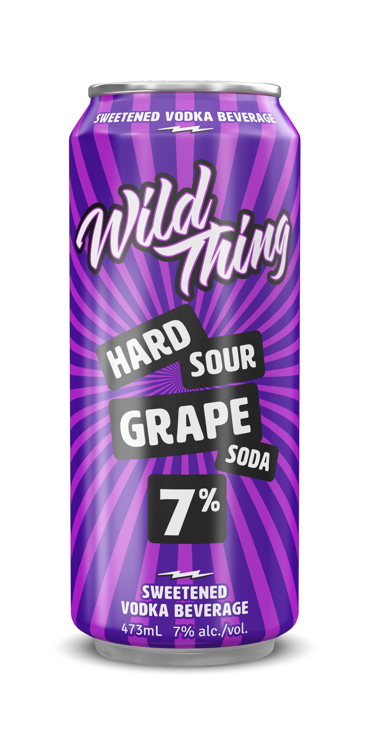 Pacific Western Wild Thing Hard Sour Grape Soda