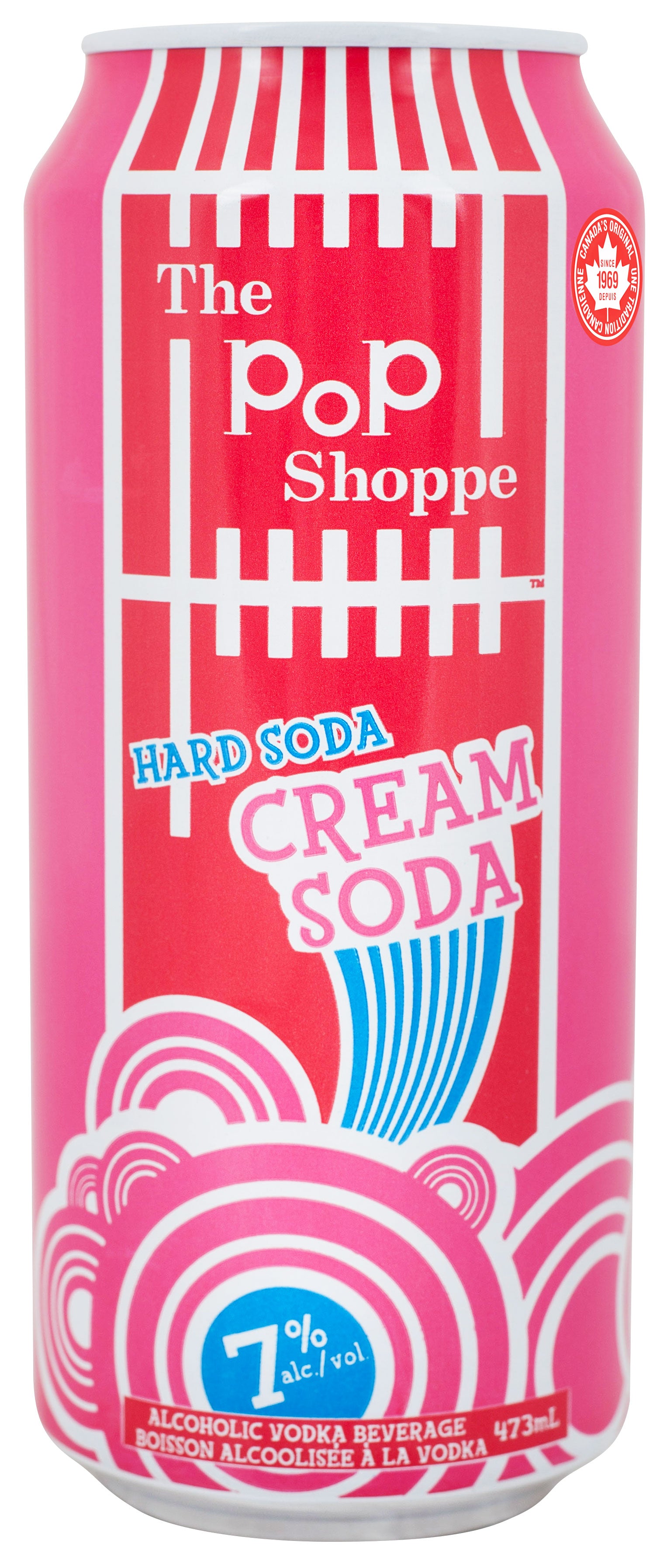 Pop Shoppe Cream Soda Hard Soda