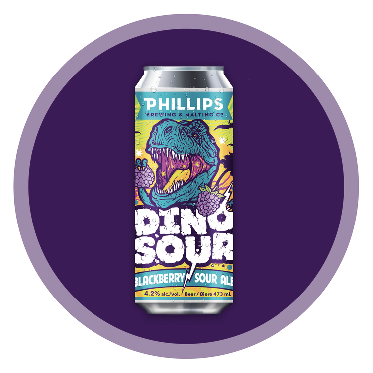 Phillips Dino-Sour Blackberry