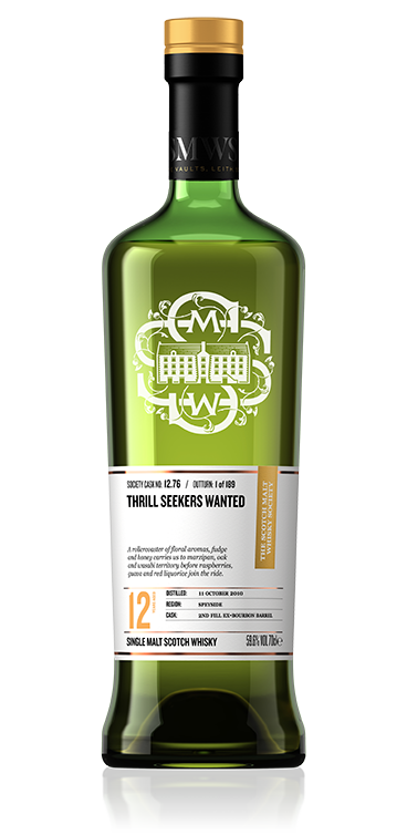 SMWS 12.76 - Thrill Seekers Wanted