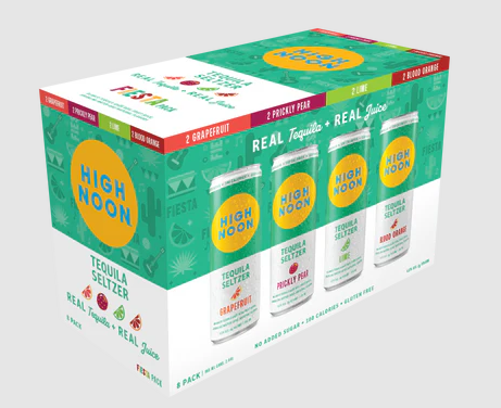 High Noon Tequila Fiesta Variety Pack 8 Cans