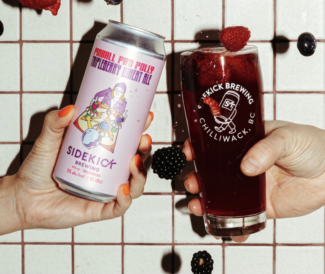 Sidekick Brewing - Polly Tripleberry Wheat Ale