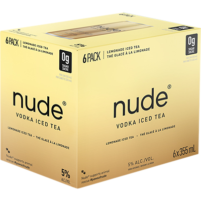 Nude Iced Tea Lemonade 6 Cans