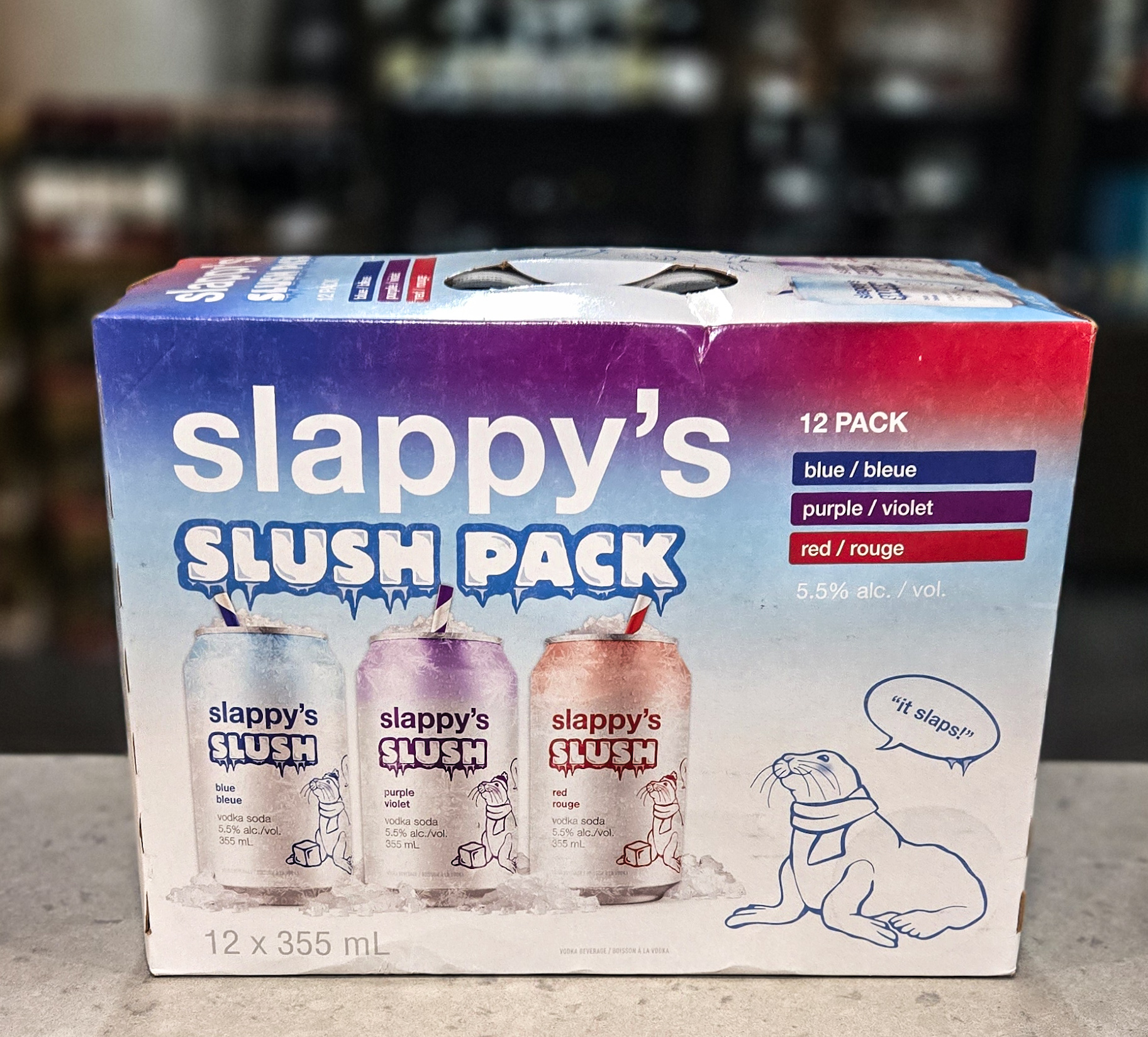 Slappys Vodka Slushd Mixer 12 Cans