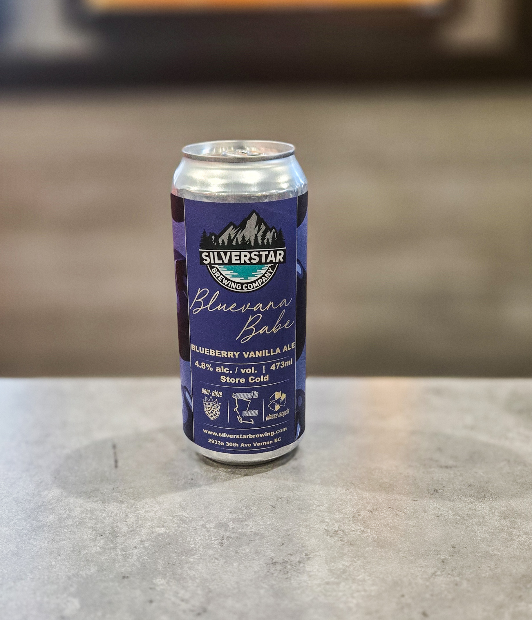 Silver Star Blueberry Vanilla Ale