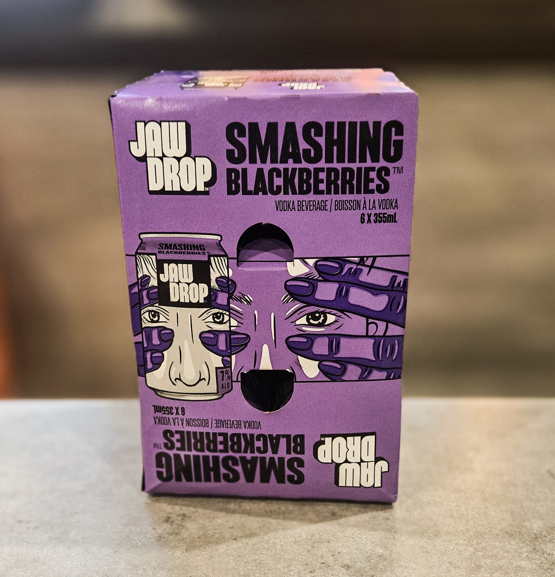 Jaw Drop Smashing Blackberries