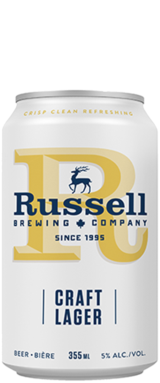 Russell Lager 6 Cans