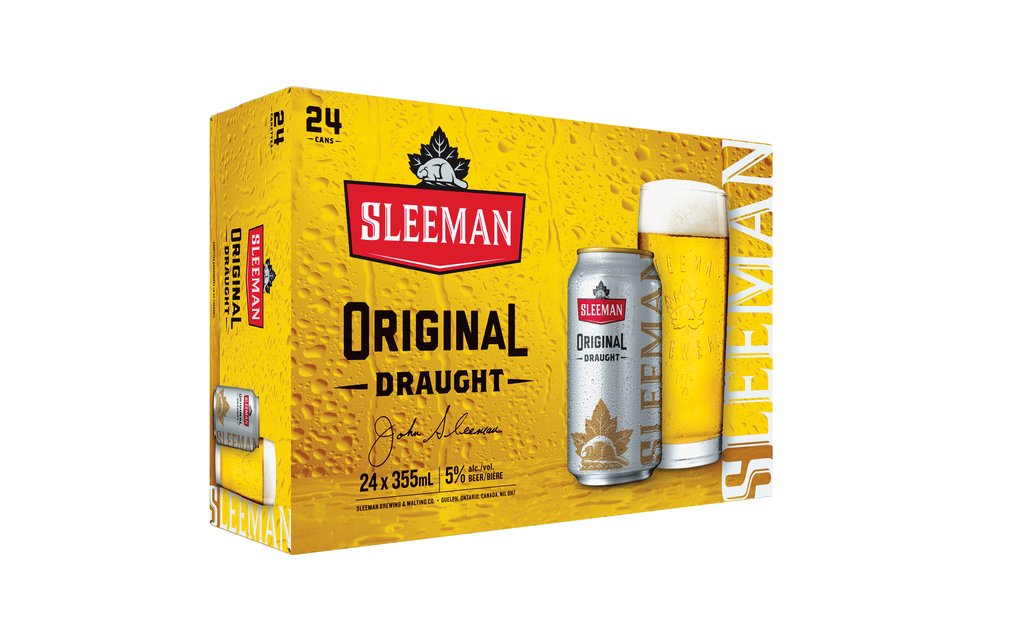 Sleeman Original Draught 24 Cans