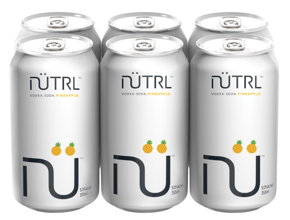 Nutrl Vodka Seltzer Pineapple