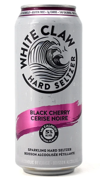 White Claw Hard Seltzer Black Cherry