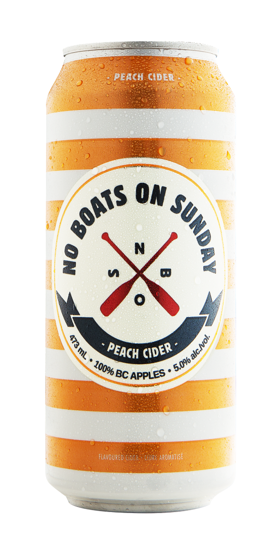 No Boats On Sunday Peach Cider TC