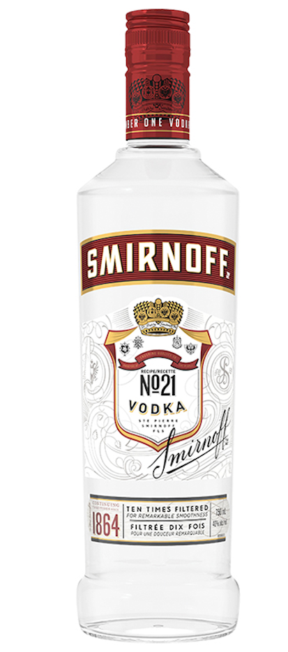 Smirnoff Red Label No. 21 big bottle Vodka