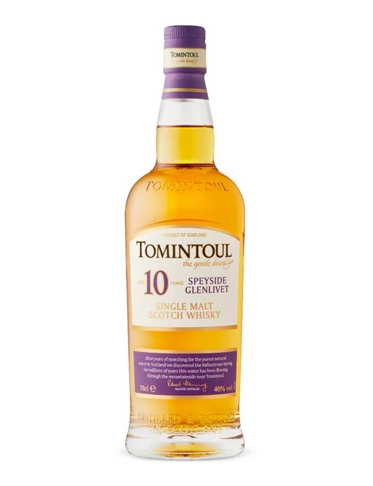 Tomintoul 10 Year Old Speyside Glenlivet Single Malt