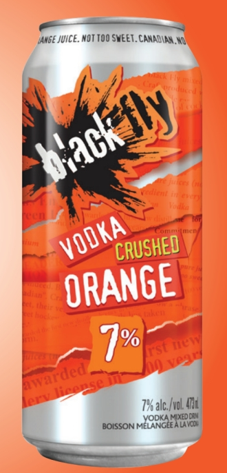 Black Fly Orange 473ml Single Can
