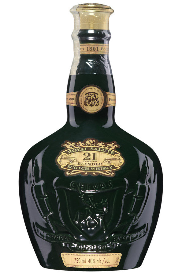 CHIVAS ROYAL SALUTE 21 YEAR OLD BLENDED SCOTCH WHISKY | 10th