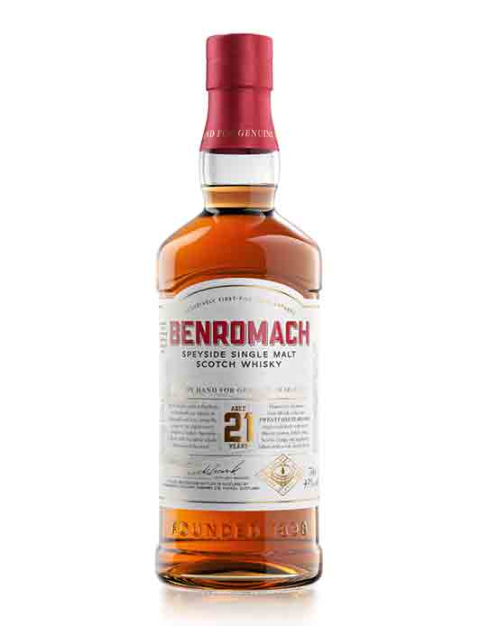 BENROMACH 21 YEAR OLD SINGLE MALT 