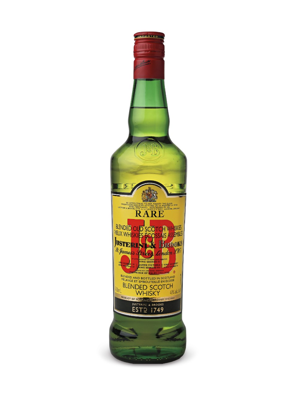 Justerini & Brooks (J&B) Blended Scotch Whisky