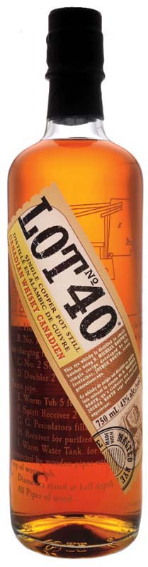 Lot 40 Rye Whisky