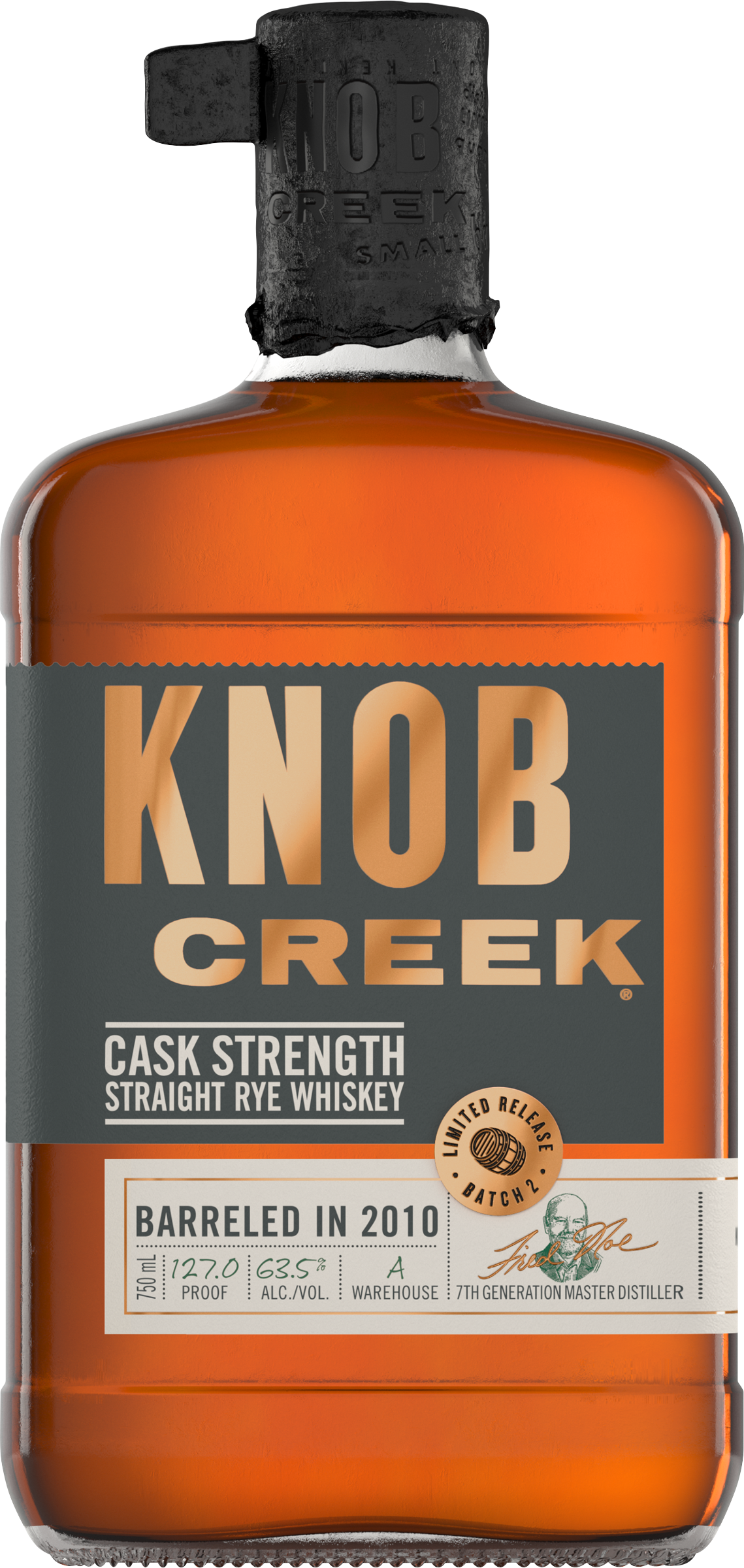 Knob Creek Cask Strength Straight Rye Whiskey