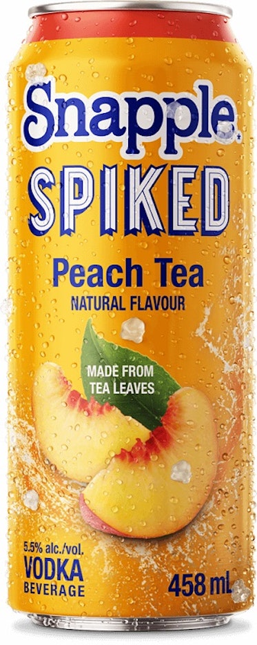 Spiked Peach Tea