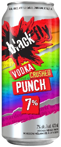 Black Fly Crushed Punch 473ml