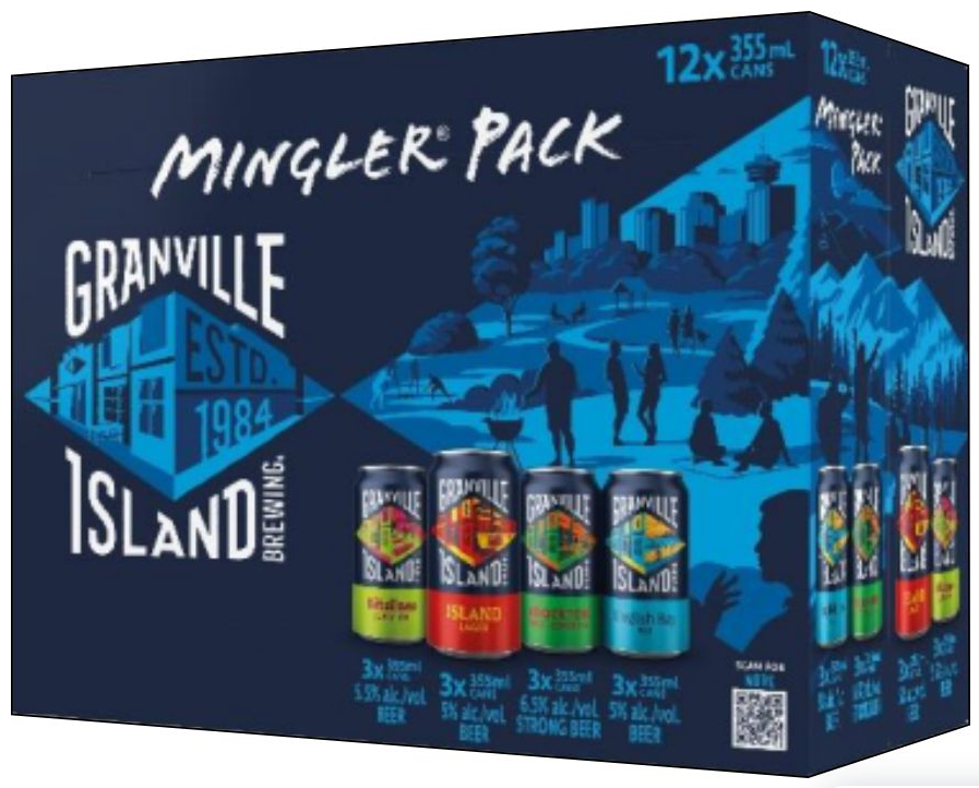 Granville Island Brewing Mingler Pack 12 Cans