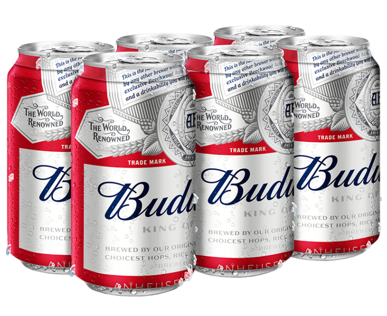 Budweiser 6 Cans