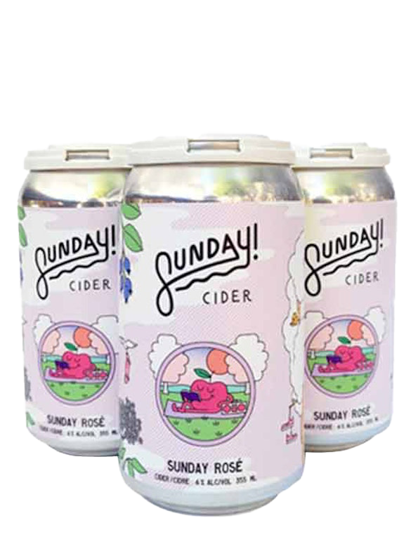 Sunday Sesh Rose Cider 4C