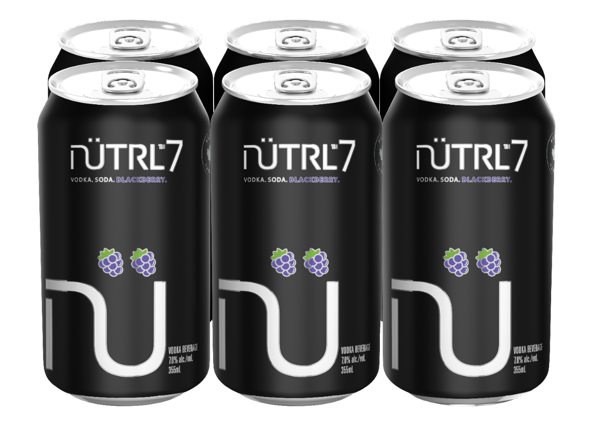 Nutrl 7 Blackberry 6 Cans