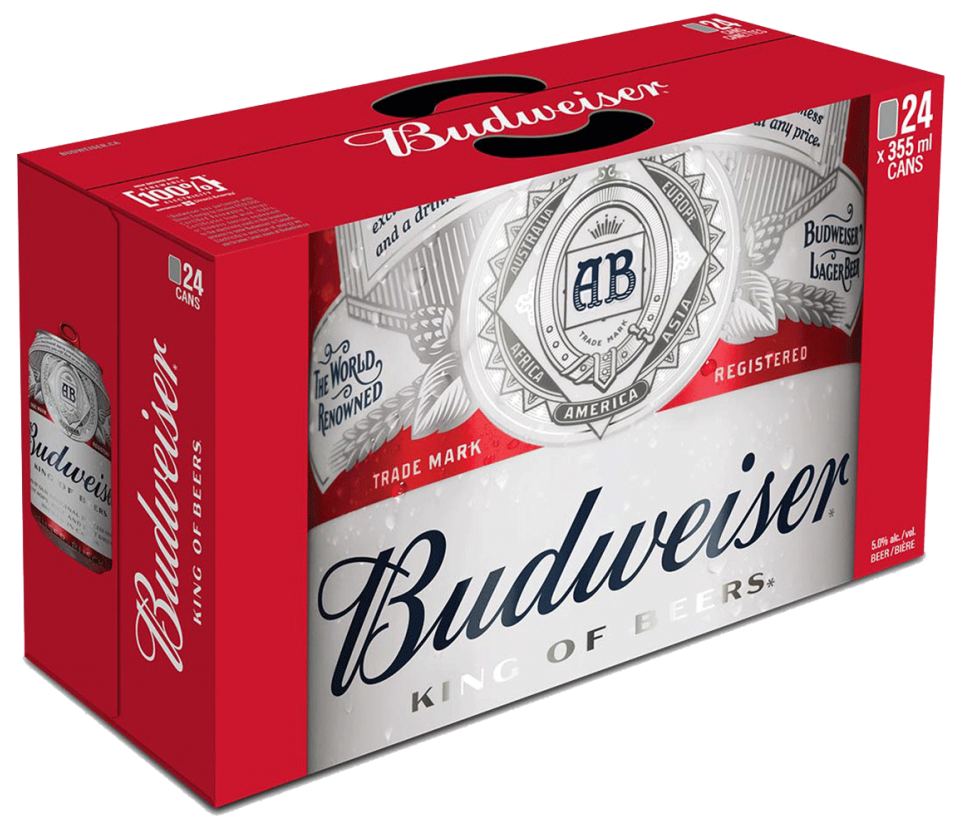Budweiser 24 Cans