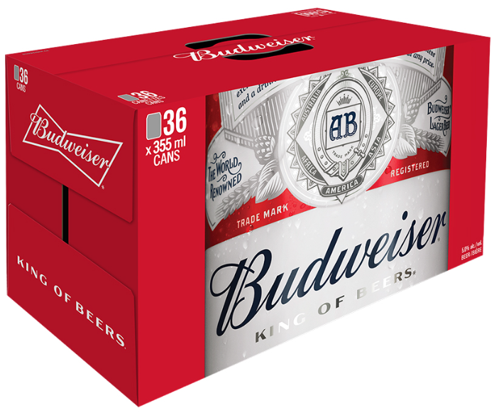 Budweiser 36 Cans
