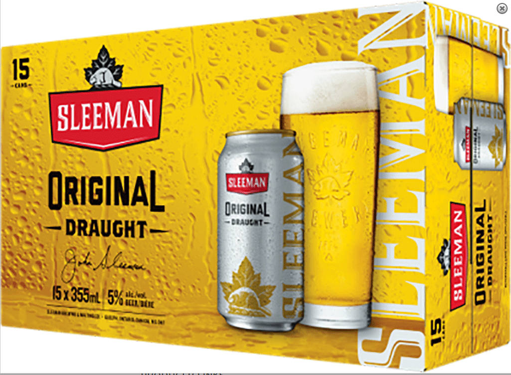 Sleeman Original Draught 15 Cans