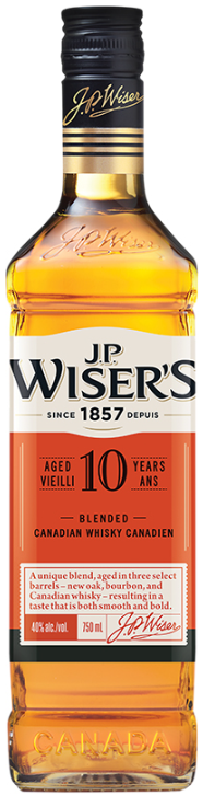 Jp Wisers 10 Year Old Whisky 750ml