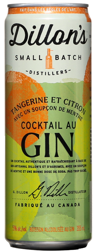 Dillons Gin Tangerine Lemon 473ml Single Can
