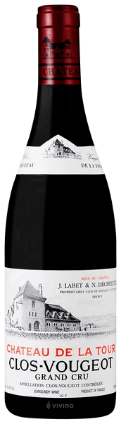 Chateau de la Tour Clos Vougeot Grand Cru "Hommage a Jean Morin" 2019