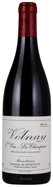 Domaine de Montille Les Champans, Volnay Premier Cru 2020